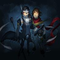 Shadow Yu and Yosuke