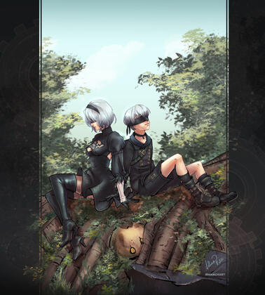 2B and 9S